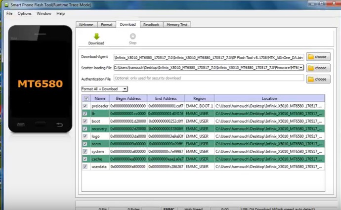 تخطى حساب جوجل Infinix X5010 FRP Bypass 100%  for Firmware 