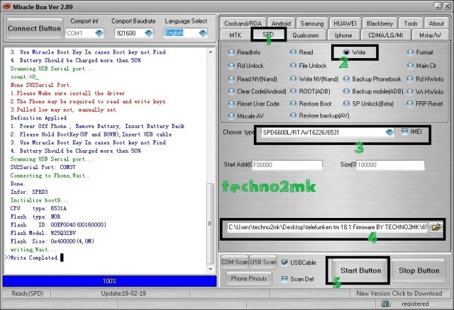  telefunken tm 18.1 spd 6531A Firmware 